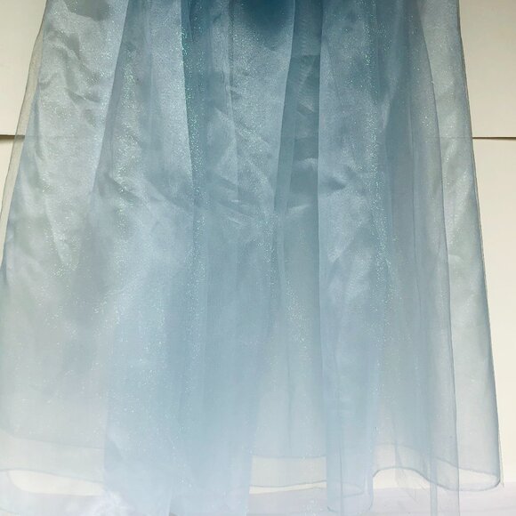 New w/Tag-Great Pretenders Blue Princess Mesh Cape Dress-Up Play - Picture 8 of 15